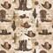Old Wild West Fleece Anti-Pill Premium Fleece Fabric | By The Yard